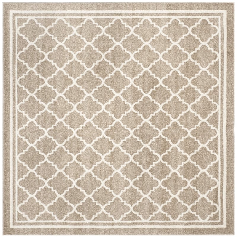 Safavieh Amherst Wheat Indoor Outdoor Rug - Square 7'