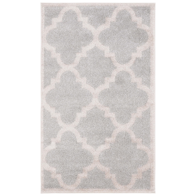 Safavieh Amherst Light Grey Indoor Outdoor Rug - 4' x 6'