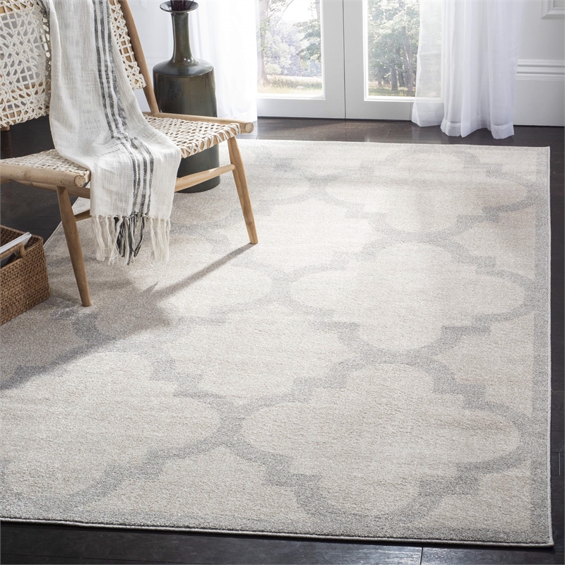 Safavieh Amherst Beige Indoor Outdoor Rug - 10' x 14'
