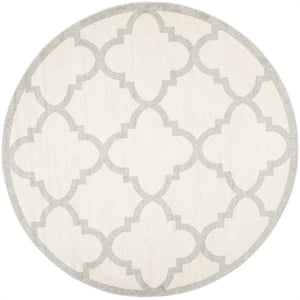 Safavieh Amherst Beige Indoor Outdoor Rug - Round 5'