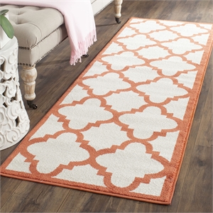 Safavieh Amherst Beige Indoor Outdoor Rug - 2'3&quot x 9'