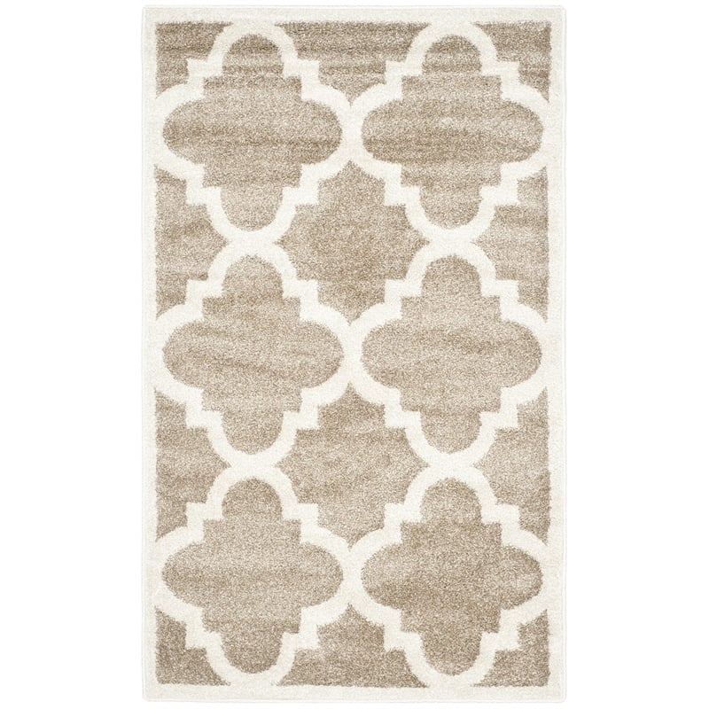 Safavieh Amherst Wheat Indoor Outdoor Rug - 4' x 6'