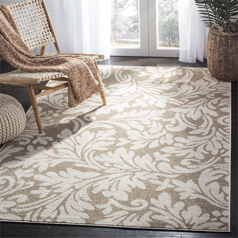 Safavieh Amherst Wheat Indoor Outdoor Rug - 3' x 5'