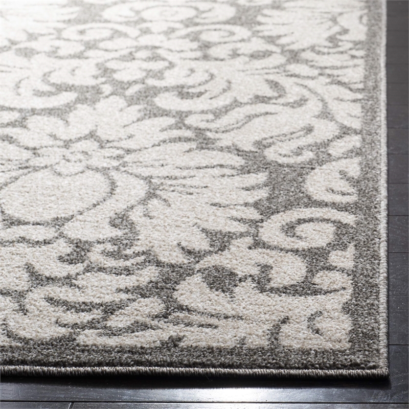 Safavieh Amherst Dark Grey Indoor Outdoor Rug - 4' x 6'