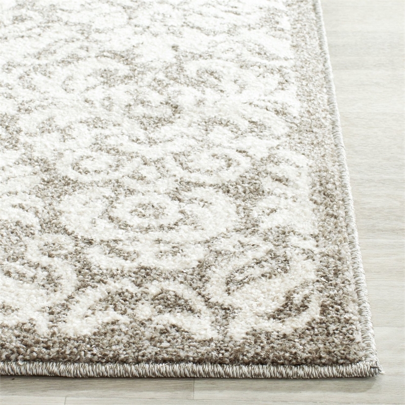 Safavieh Amherst Dark Grey Indoor Outdoor Rug - Runner 2'3