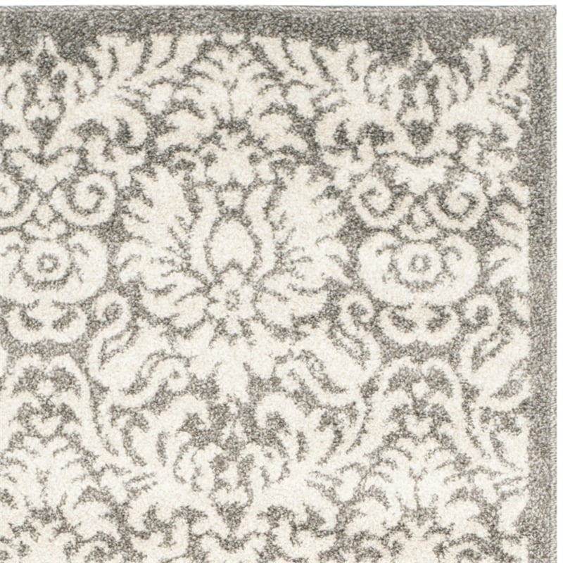 Safavieh Amherst Dark Grey Indoor Outdoor Rug - Runner 2'3