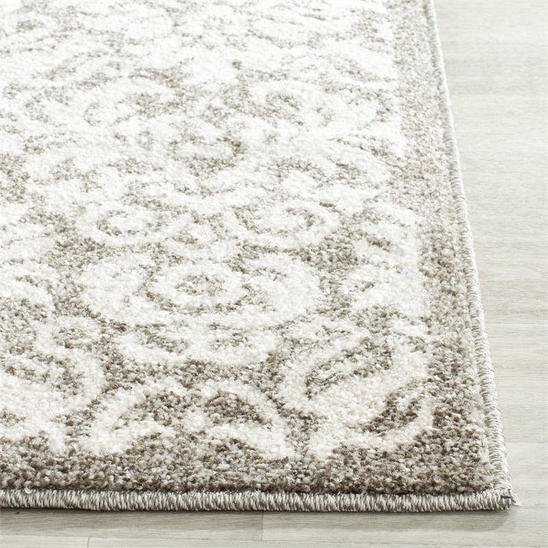 Safavieh Amherst Dark Grey Indoor Outdoor Rug - Runner 2'3