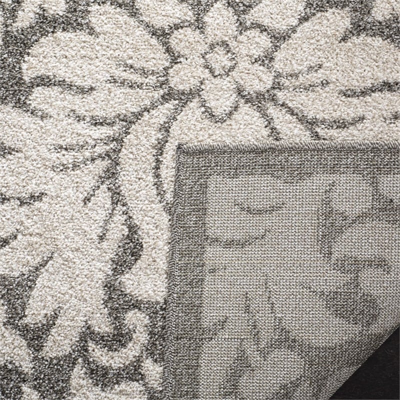 Safavieh Amherst Dark Grey Indoor Outdoor Rug - Runner 2'6