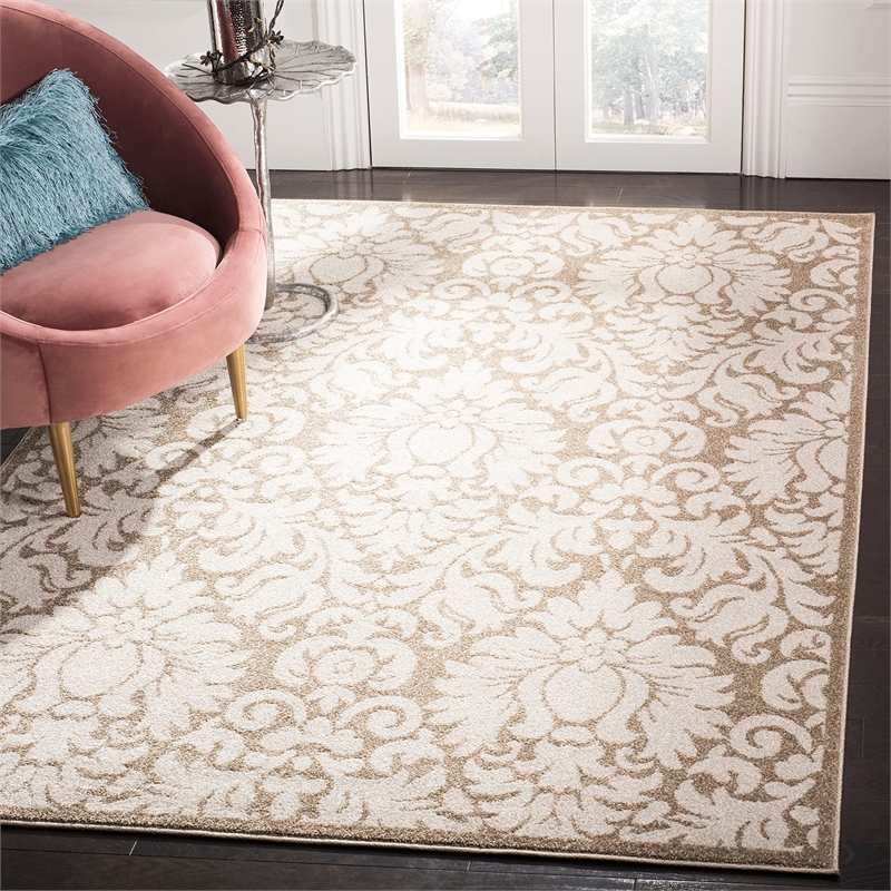 Safavieh Amherst Wheat Indoor Outdoor Rug - 9' x 12'