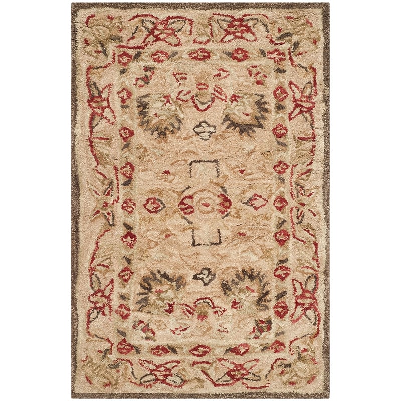 Safavieh Anatolia Ivory Traditional Rug - 12' x 18'