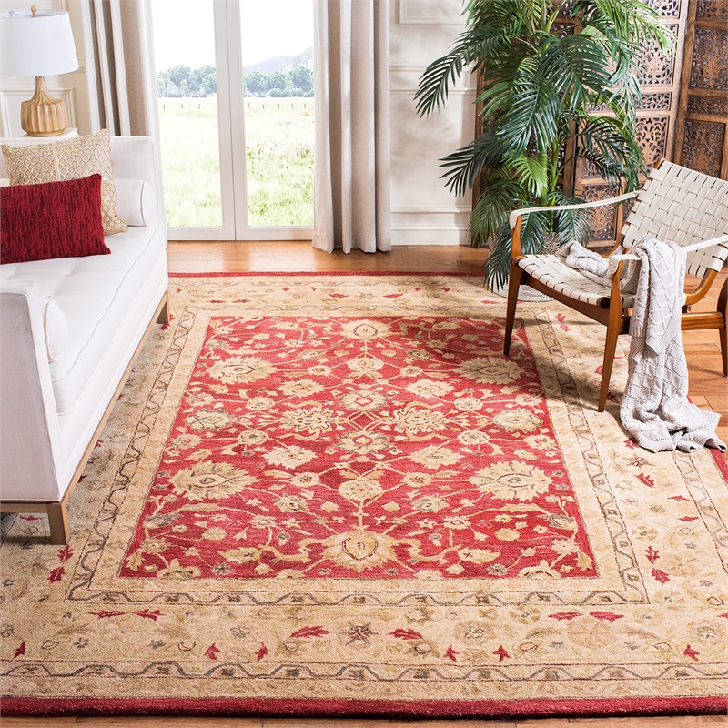 Safavieh Anatolia Red Traditional Rug - Square 6'