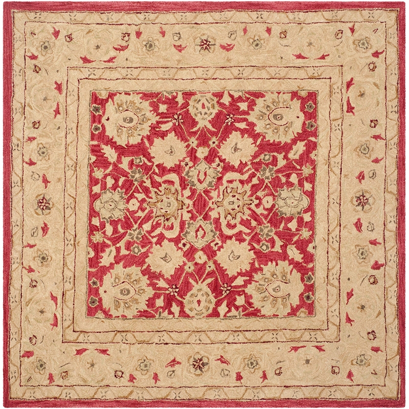 Safavieh Anatolia Red Traditional Rug - Square 6'