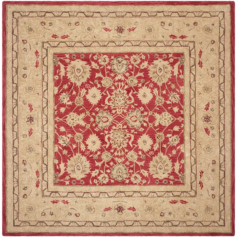 Safavieh Anatolia Red Traditional Rug - Square 8'
