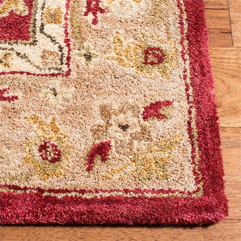 Safavieh Anatolia Red Traditional Rug - Square 8'