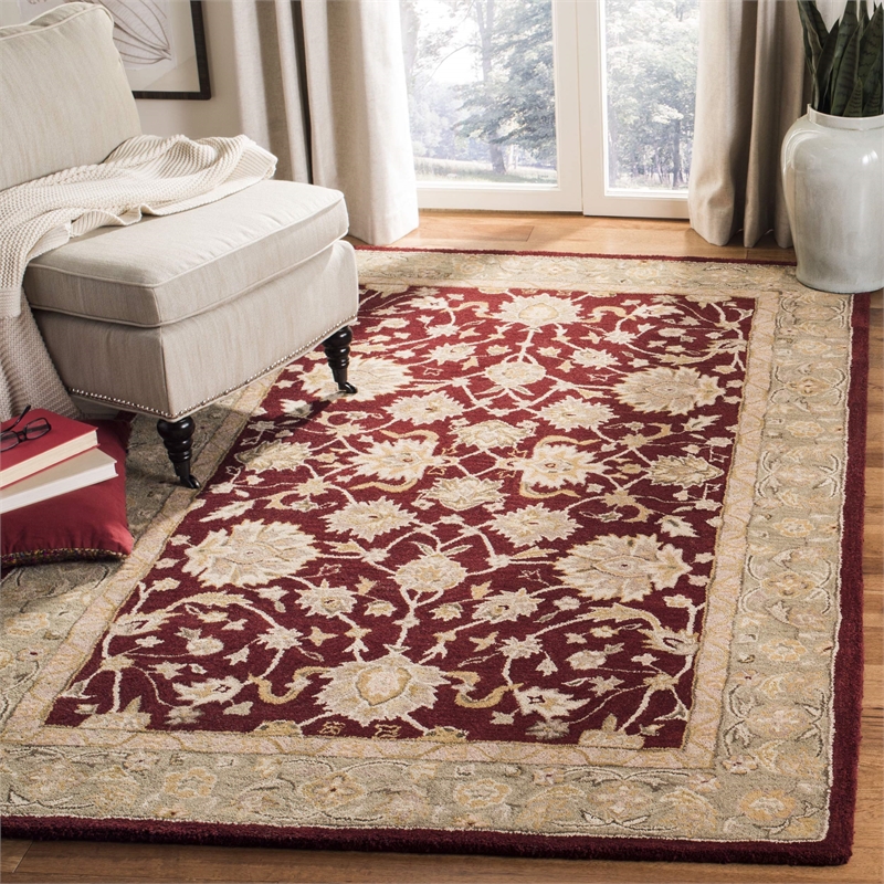 Safavieh Anatolia Red Traditional Rug - 12' x 15'