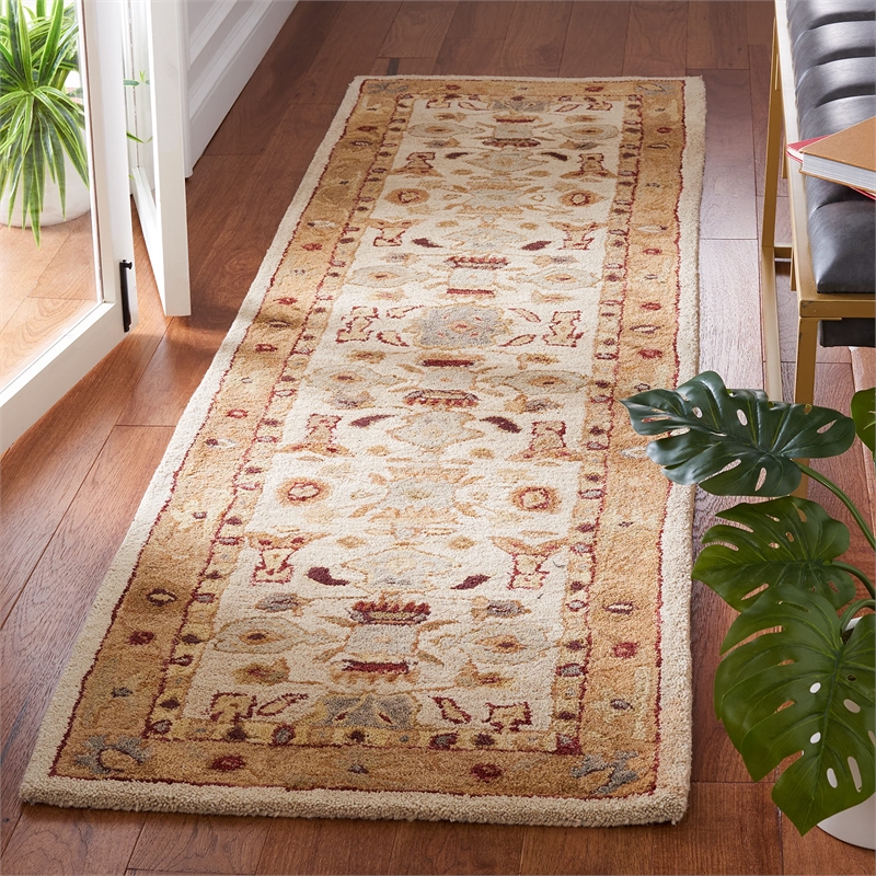 Safavieh Anatolia Ivory Traditional Rug - Runner 2'3