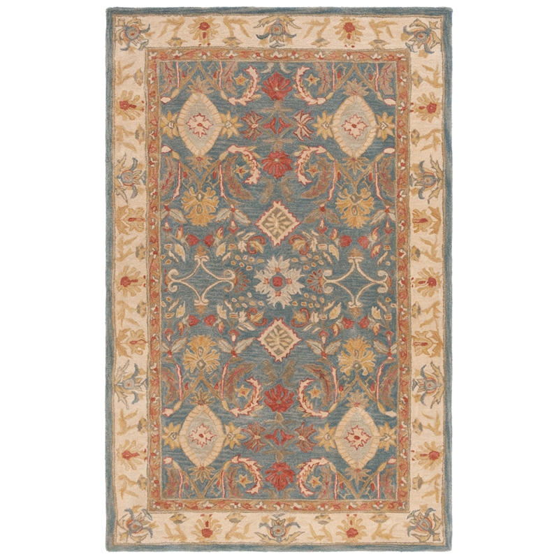 Safavieh Anatolia Light Blue Traditional Rug - 2'6