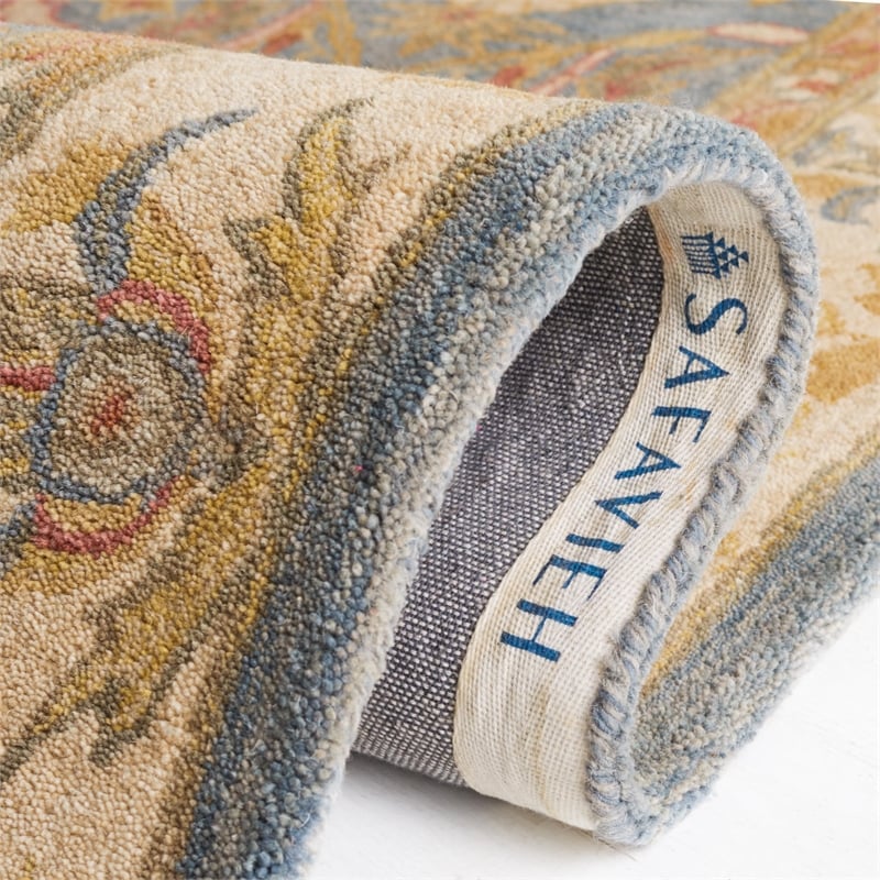 Safavieh Anatolia Light Blue Traditional Rug - 11' x 15'