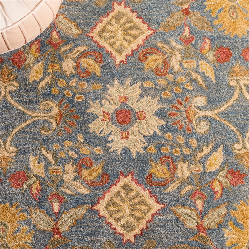 Safavieh Anatolia Light Blue Traditional Rug - 11' x 15'