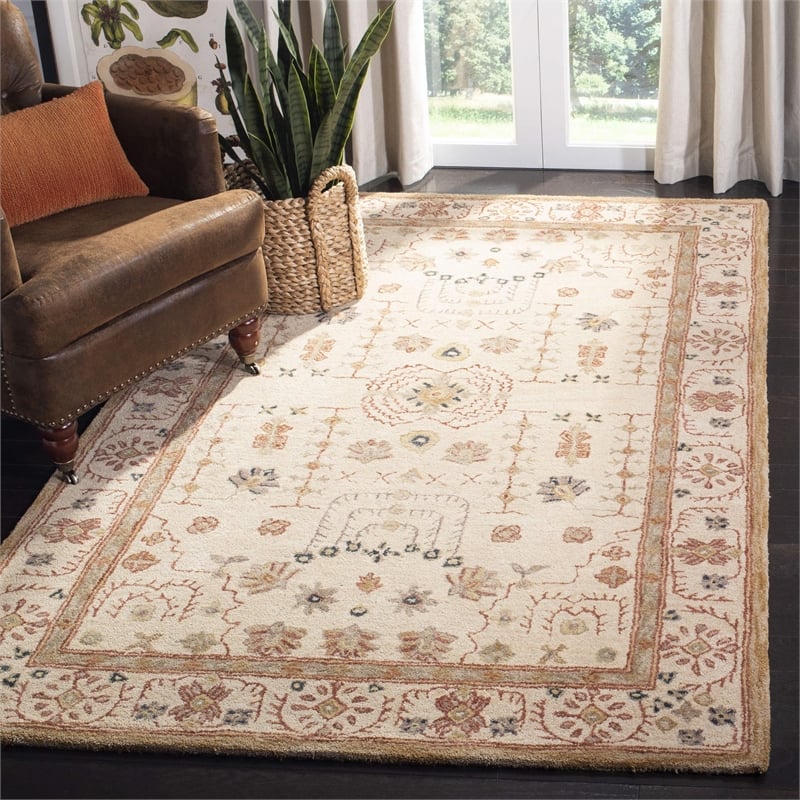 Safavieh Anatolia Sand Traditional Rug - 11' x 15'