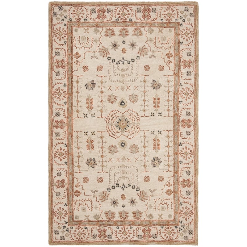 Safavieh Anatolia Sand Traditional Rug - 11' x 15'