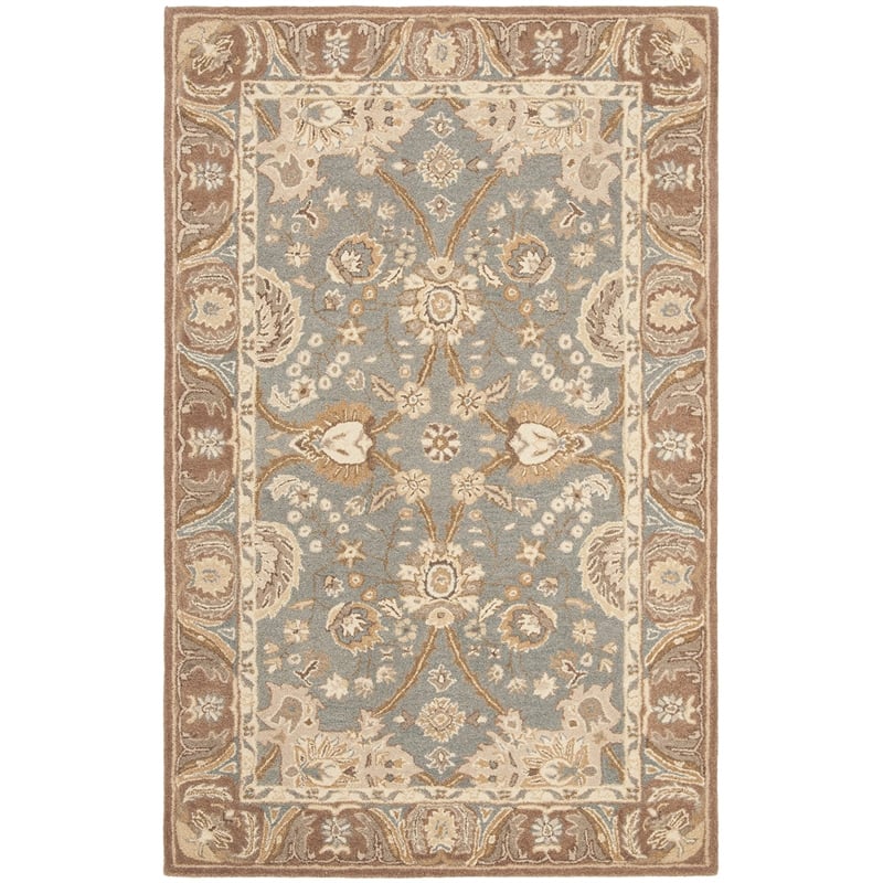 Safavieh Anatolia Teal Traditional Rug - 4' x 6'