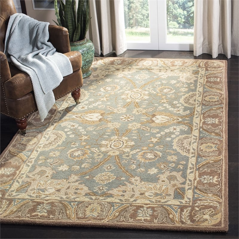 Safavieh Anatolia Teal Traditional Rug - 5' x 8'