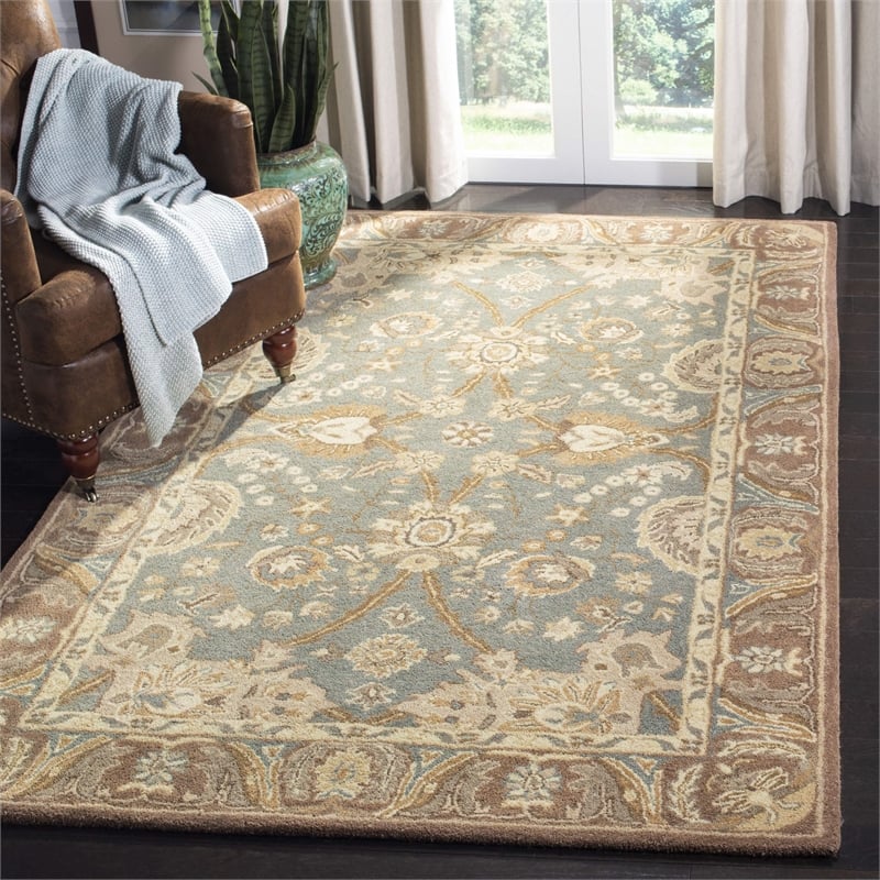 Safavieh Anatolia Teal Traditional Rug - 9' x 12'