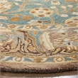 Safavieh Anatolia Teal Traditional Rug - Round 6'