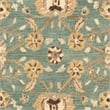 Safavieh Anatolia Teal Traditional Rug - Round 6'