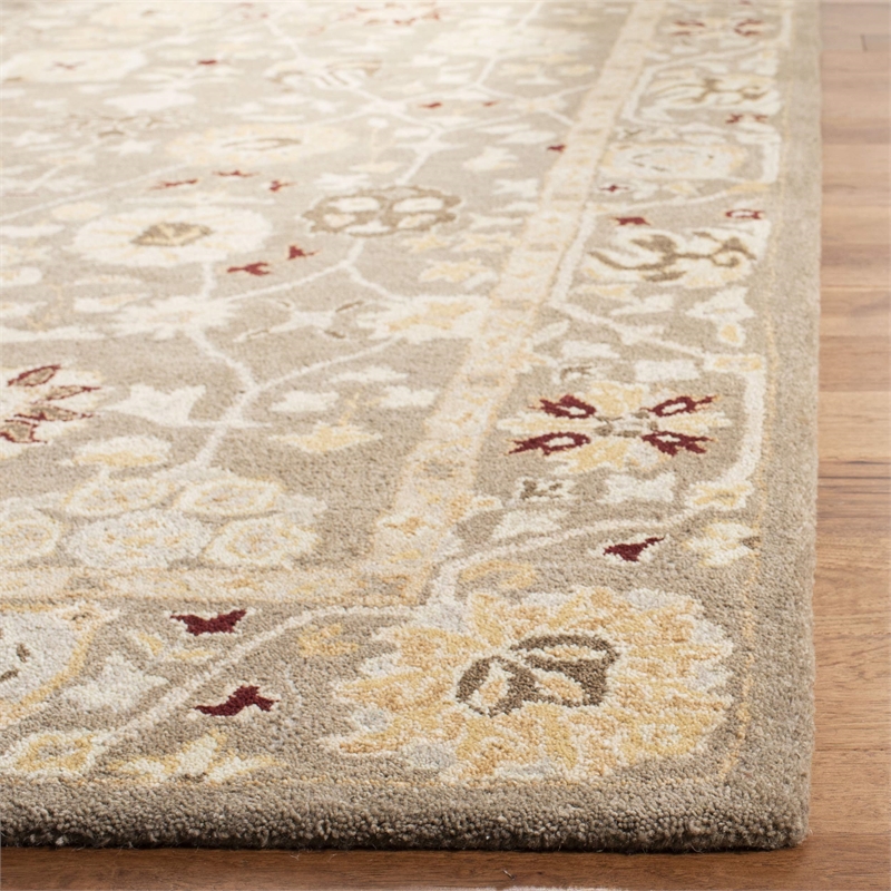 Safavieh Anatolia Grey Blue Traditional Rug - 5' x 8'