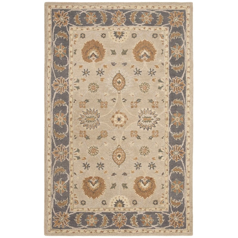 Safavieh Anatolia Taupe Traditional Rug - 5' x 8'