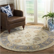 Safavieh Anatolia Taupe Traditional Rug - Round 6'