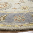 Safavieh Anatolia Taupe Traditional Rug - Round 6'