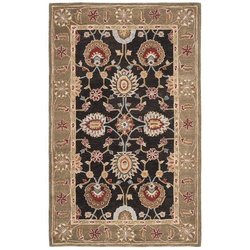 Safavieh Anatolia Black Traditional Rug - 3' x 5'