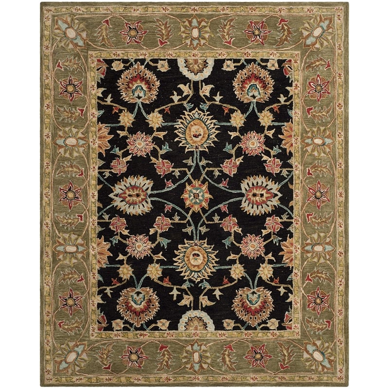 Safavieh Anatolia Black Traditional Rug - 8' x 10'