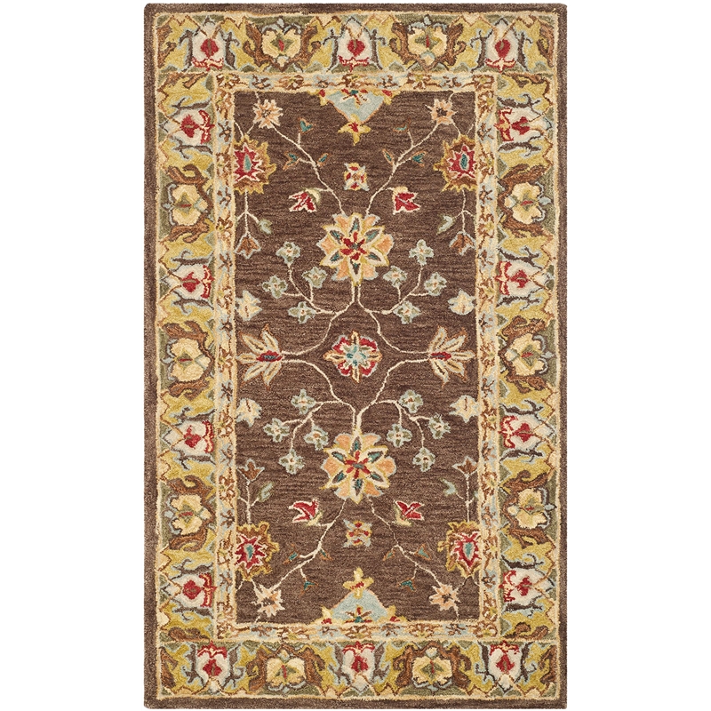 Safavieh Anatolia Brown Traditional Rug - 3' x 5'