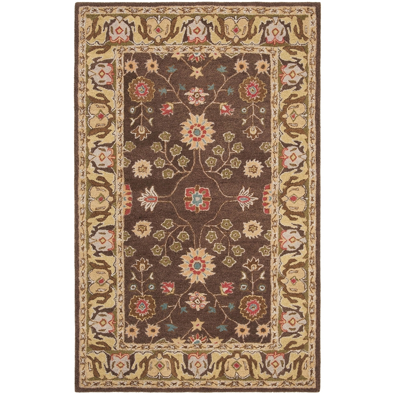 Safavieh Anatolia Brown Traditional Rug - 5' x 8'