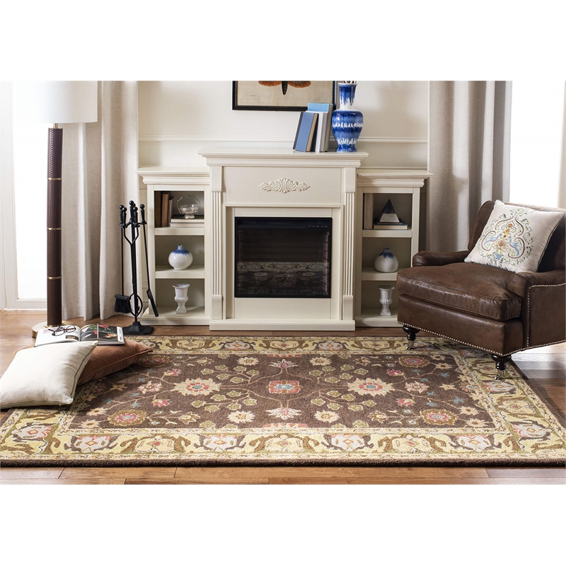 Safavieh Anatolia Brown Traditional Rug - 9'6
