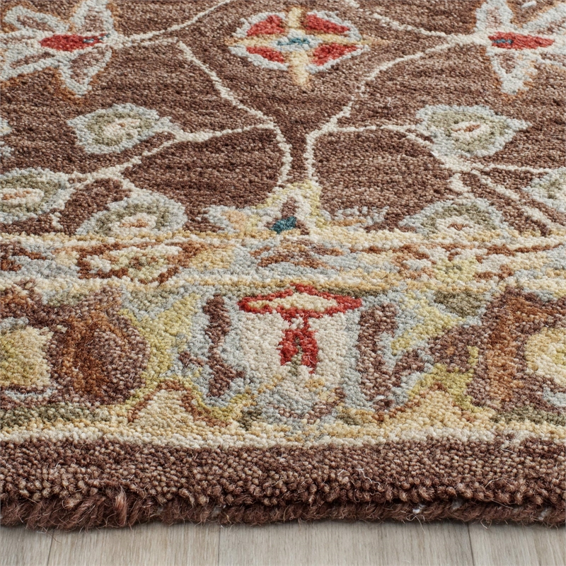 Safavieh Anatolia Brown Traditional Rug - Runner 2'3