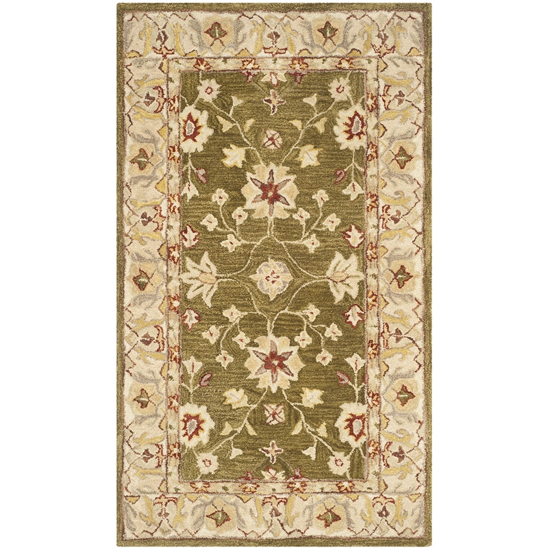 Safavieh Anatolia Moss Traditional Rug - 3' x 5'