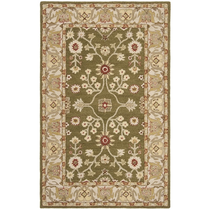 Safavieh Anatolia Moss Traditional Rug - 5' x 8'