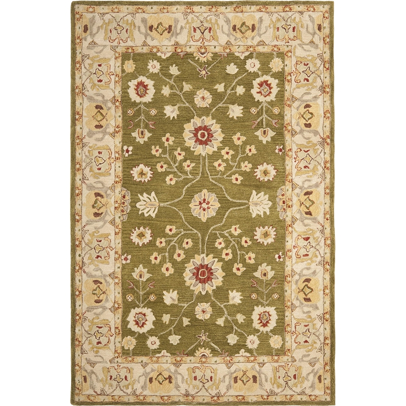Safavieh Anatolia Moss Traditional Rug - 6' x 9'
