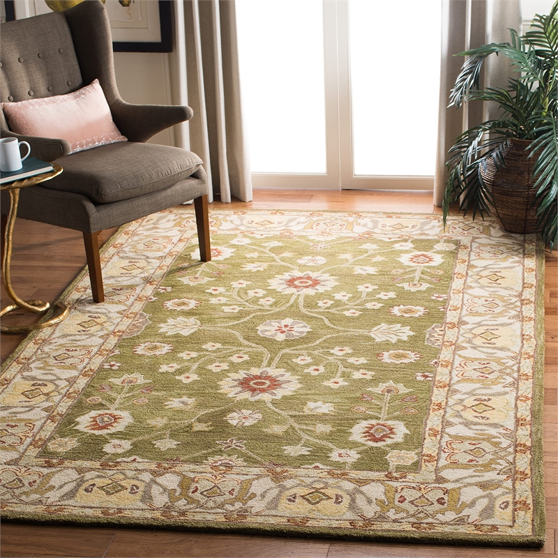 Safavieh Anatolia Moss Traditional Rug - 8' x 10'