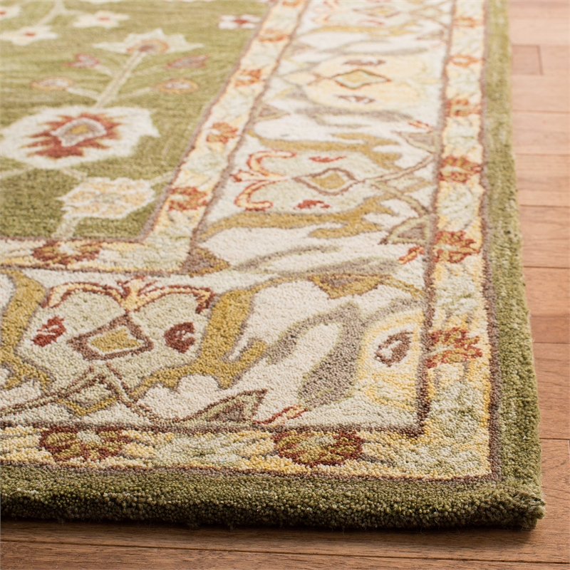 Safavieh Anatolia Moss Traditional Rug - Runner 2'3