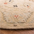 Safavieh Anatolia Natural Traditional Rug - Round 6'