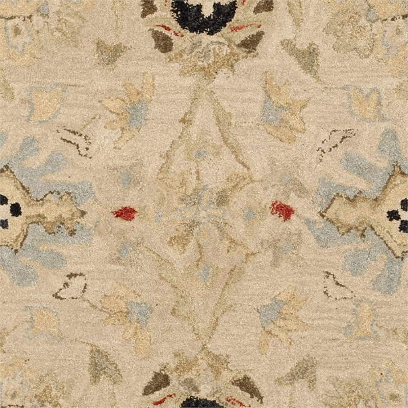 Safavieh Anatolia Natural Traditional Rug - Round 6'