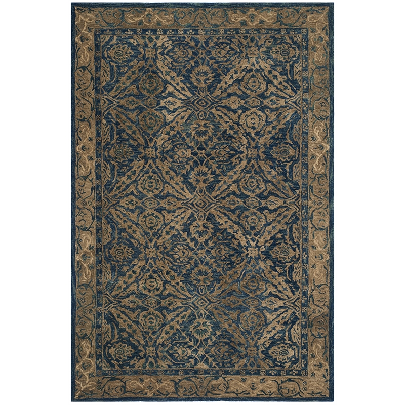 Safavieh Anatolia Navy Traditional Rug - 6' x 9'