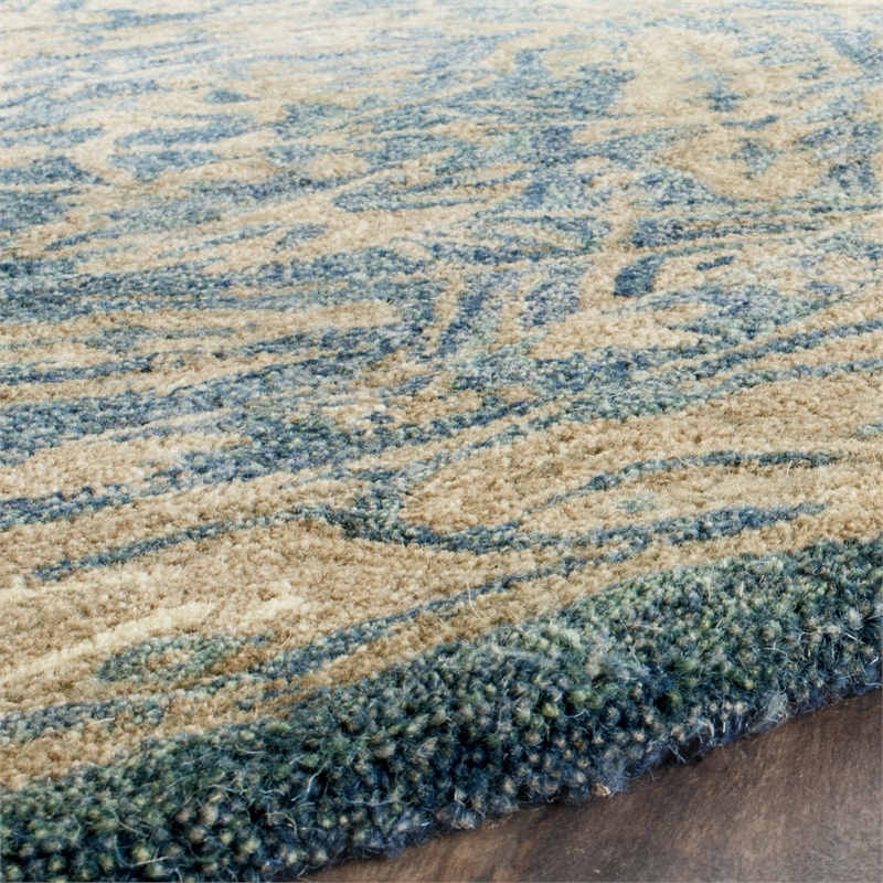 Safavieh Anatolia Navy Traditional Rug - 6' x 9'