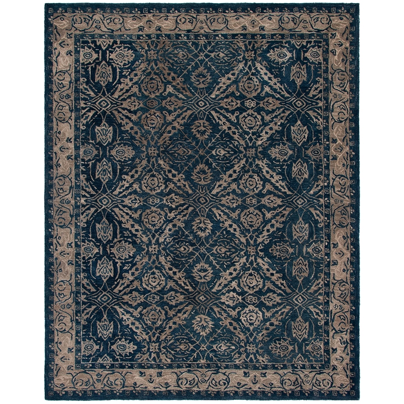 Safavieh Anatolia Navy Traditional Rug - 8' x 10'
